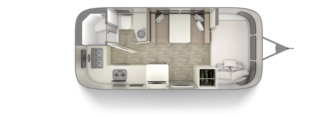 View 2025 Airstream Bambi 20FB complete specs and manufacturer brochures