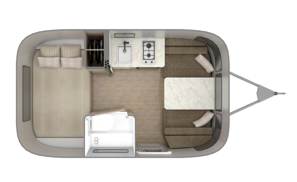 View 2025 Airstream Caravel 16RB complete specs and manufacturer brochures