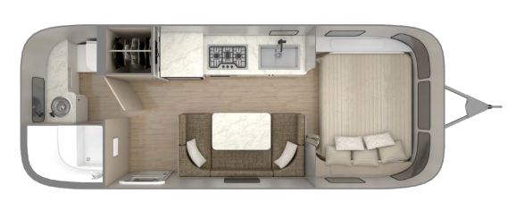 View 2025 Airstream Caravel 22FB complete specs and manufacturer brochures