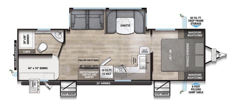 View 2025 Alliance RV Delta 281BH complete specs and manufacturer brochures