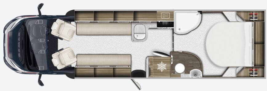 View 2025 Auto-Trail Frontier Comanche complete specs and manufacturer brochures
