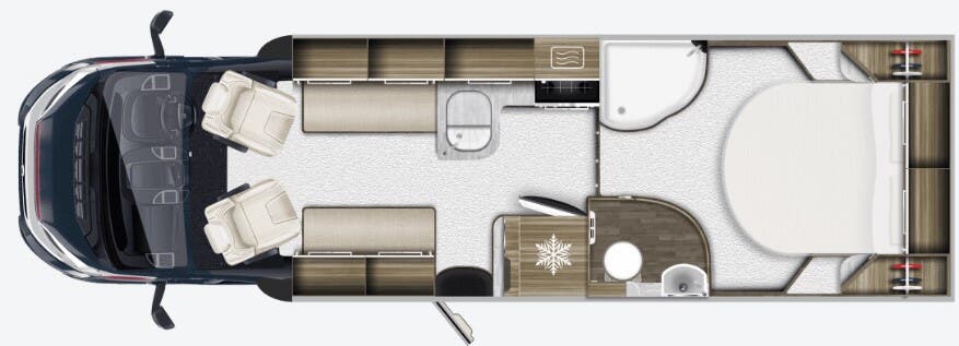 View 2025 Auto-Trail Frontier Delaware complete specs and manufacturer brochures
