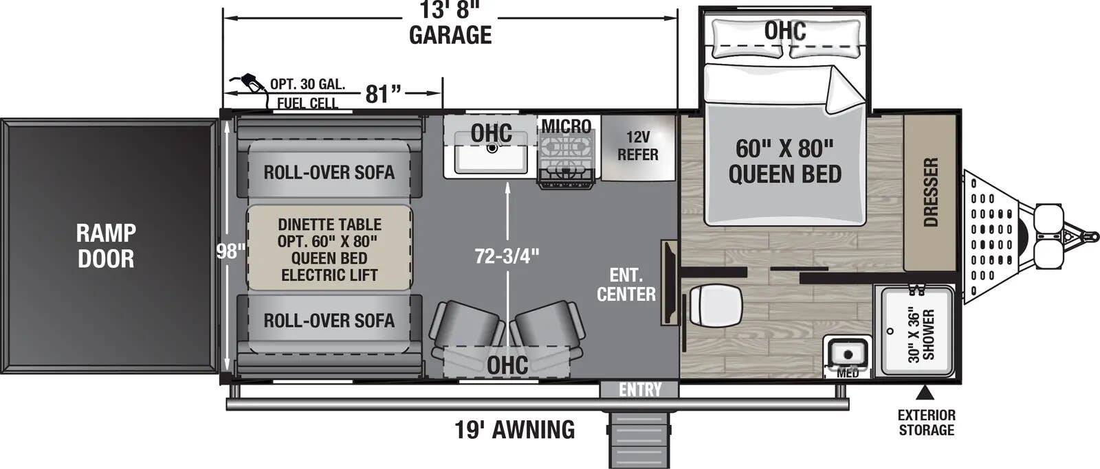 View 2025 Coachmen Adrenaline 21 LT complete specs and manufacturer brochures