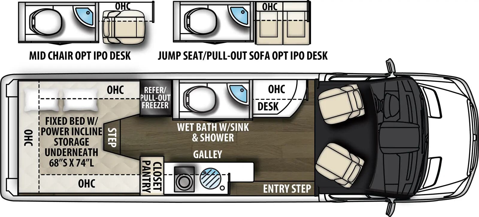 View 2025 Coachmen Galleria 24A complete specs and manufacturer brochures