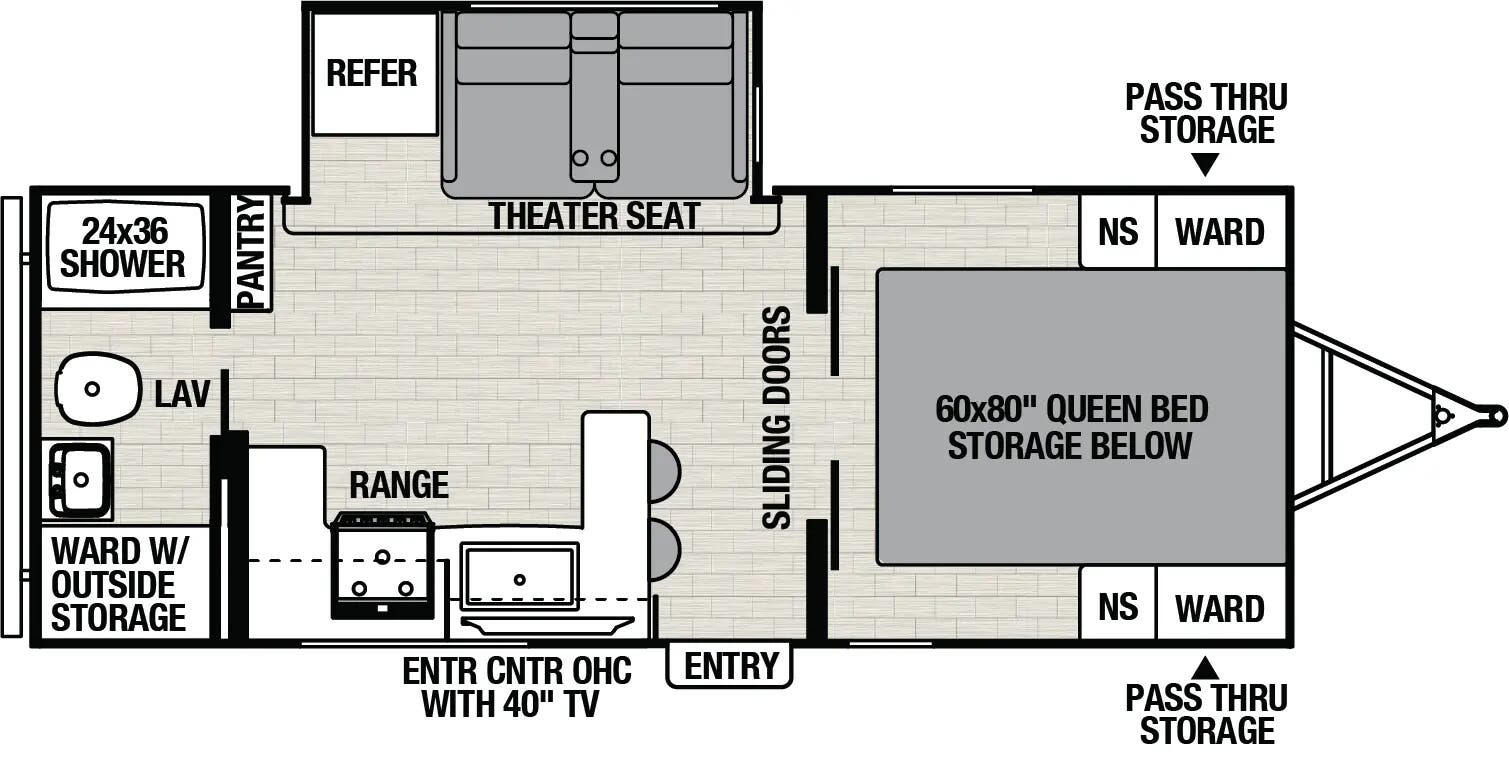 View 2025 Coachmen Northern Spirit 2353RB complete specs and manufacturer brochures