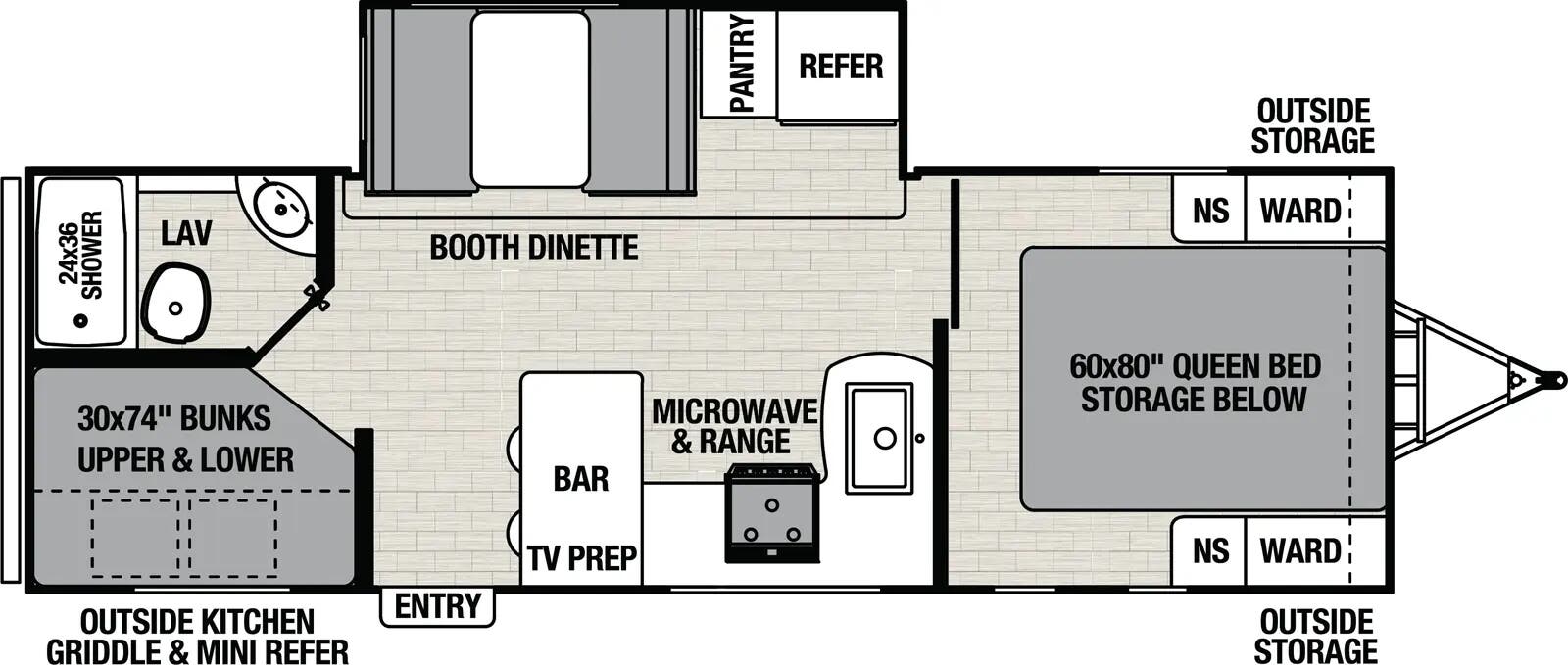 View 2025 Coachmen Northern Spirit 2457BH complete specs and manufacturer brochures
