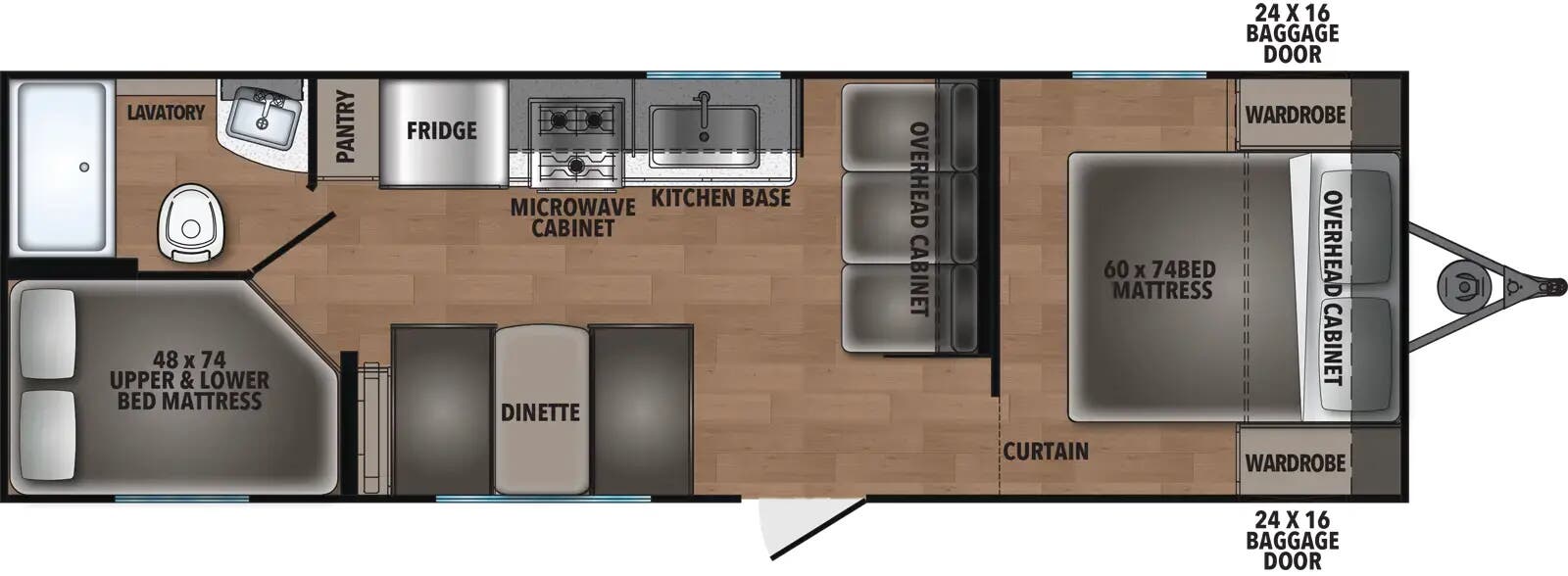 View 2025 Coachmen Northern Spirit DLX 5260BH complete specs and manufacturer brochures