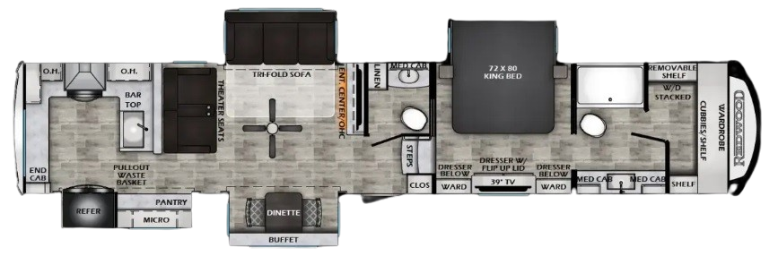 View 2025 CrossRoads Redwood 401LK complete specs and manufacturer brochures