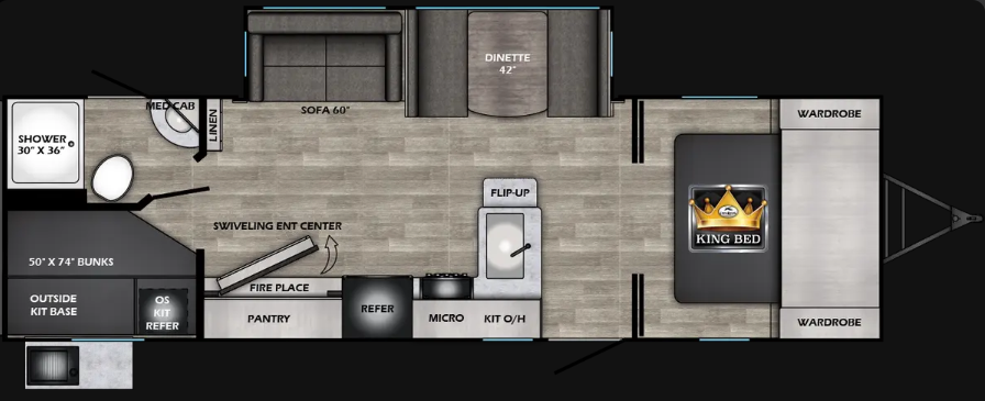 View 2025 CrossRoads Sunset Trail 279BH complete specs and manufacturer brochures