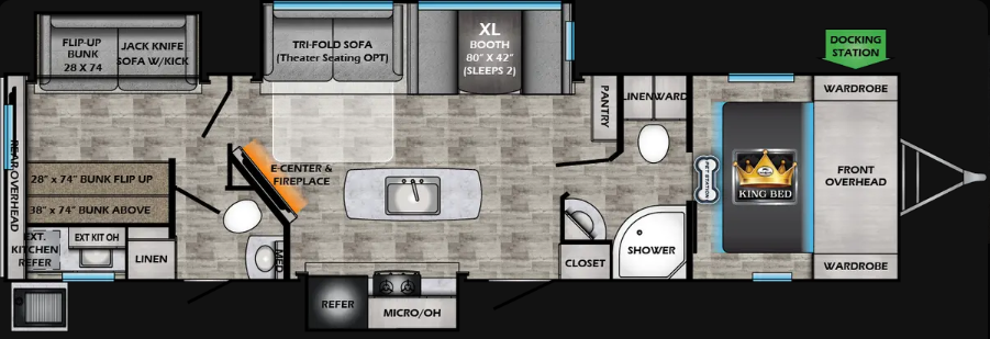 View 2025 CrossRoads Sunset Trail 331BH complete specs and manufacturer brochures