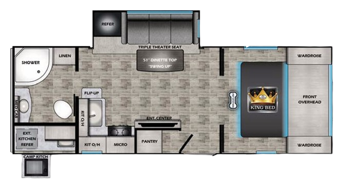 View 2025 CrossRoads Sunset Trail Super Lite SS-222RB complete specs and manufacturer brochures