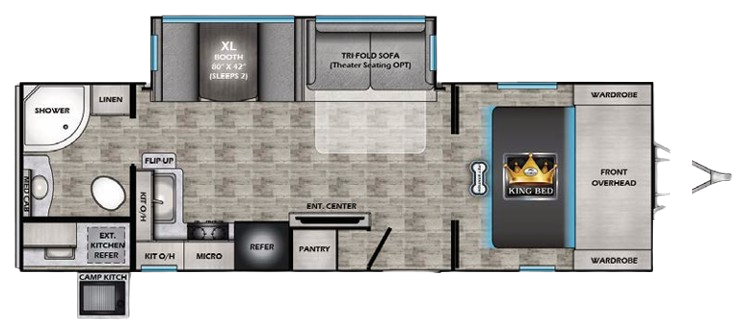 View 2025 CrossRoads Sunset Trail Super Lite SS-253RB complete specs and manufacturer brochures