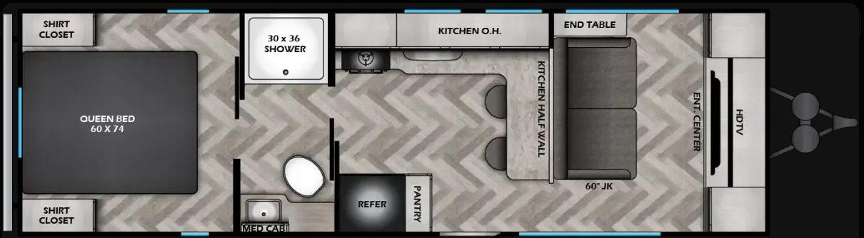 View 2025 CrossRoads Zinger 259FL complete specs and manufacturer brochures