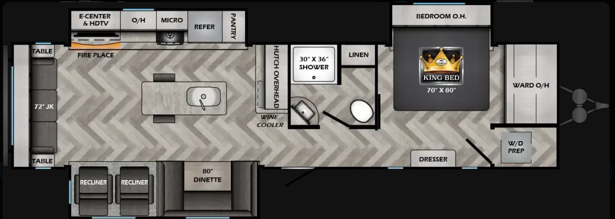 View 2025 CrossRoads Zinger 340RE complete specs and manufacturer brochures