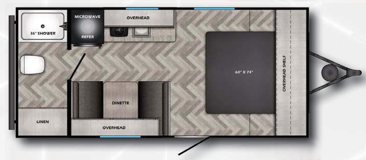 View 2025 CrossRoads Zinger Lite 18RB complete specs and manufacturer brochures