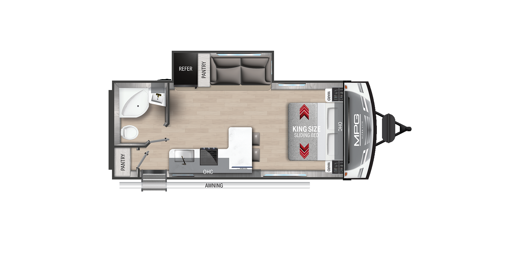 View 2025 Cruiser RV MPG 2110RB complete specs and manufacturer brochures
