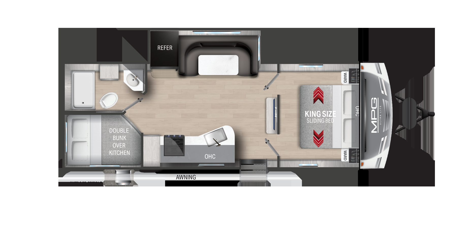 View 2025 Cruiser RV MPG 2500BH complete specs and manufacturer brochures