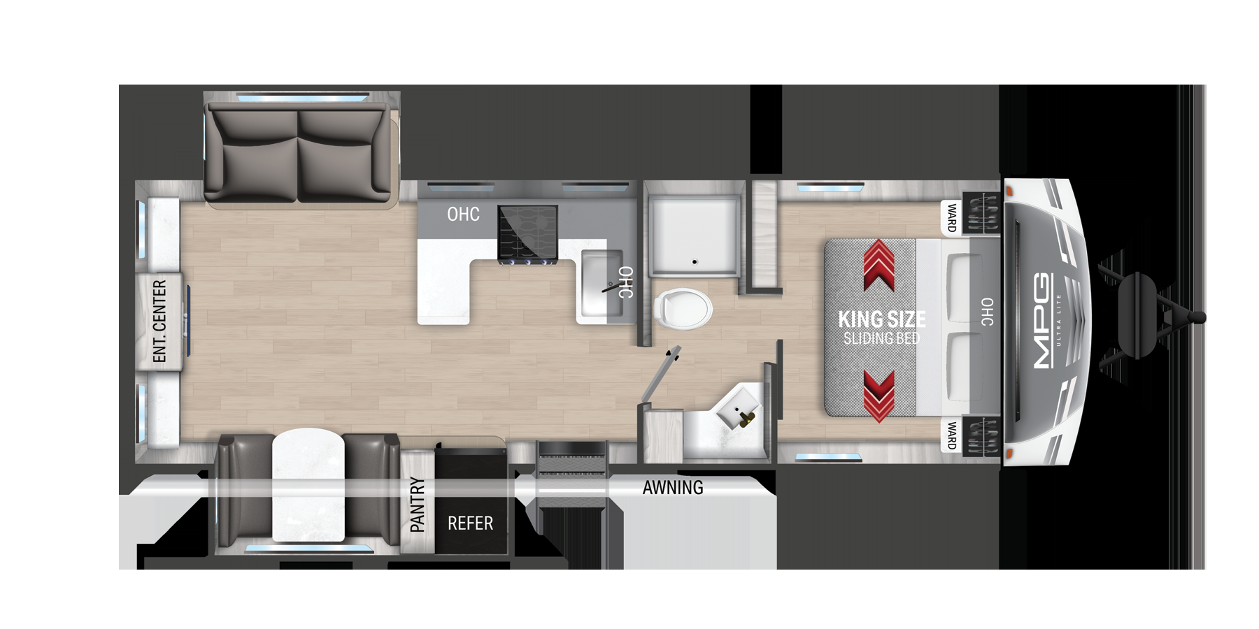 View 2025 Cruiser RV MPG 2780RE complete specs and manufacturer brochures