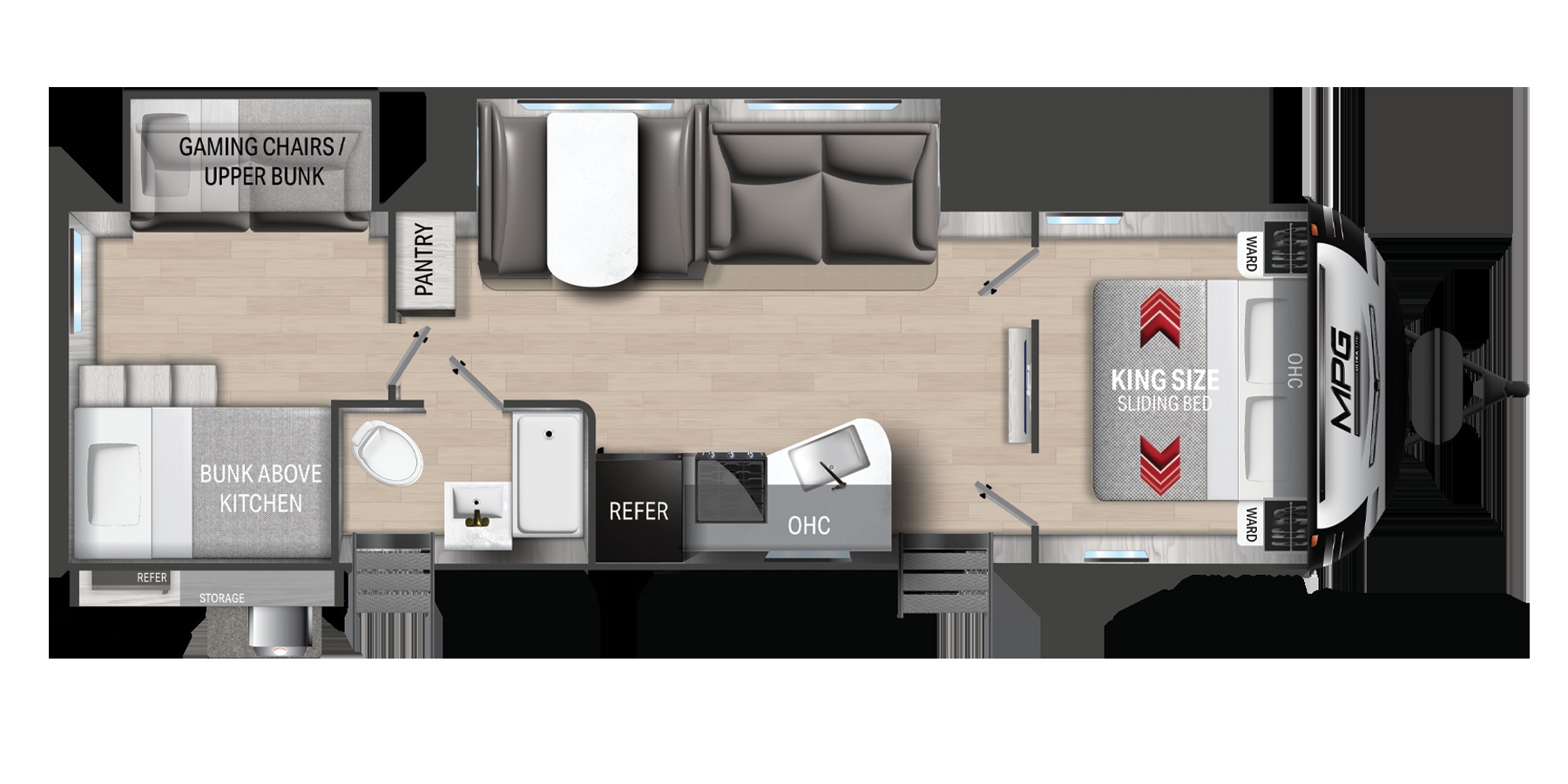 View 2025 Cruiser RV MPG 3100BH complete specs and manufacturer brochures