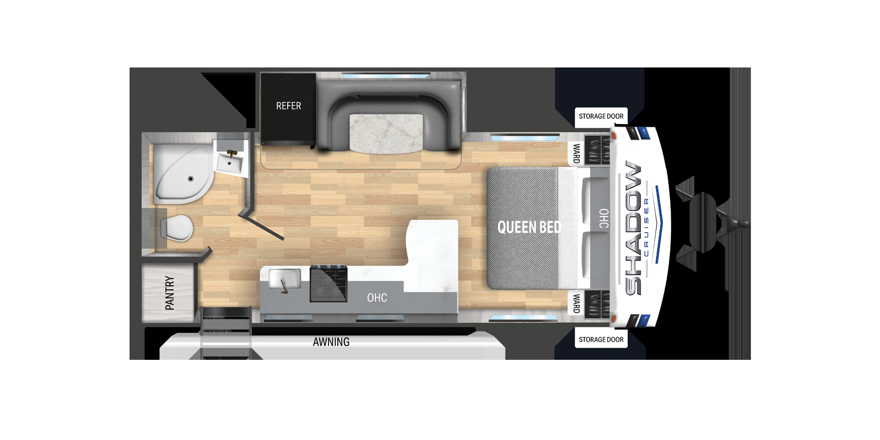 View 2025 Cruiser RV Shadow Cruiser 225RBS complete specs and manufacturer brochures