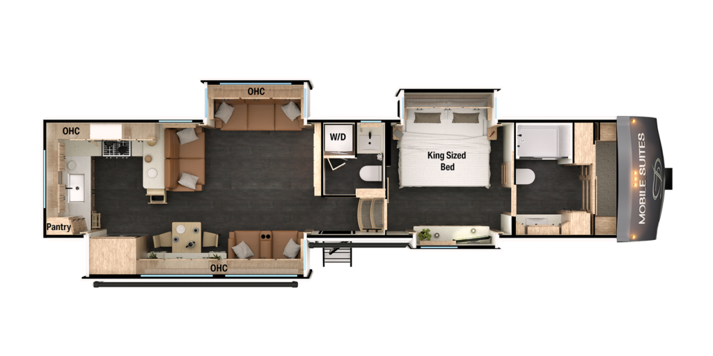 View 2025 DRV Mobile Suites MS 41RKDB complete specs and manufacturer brochures