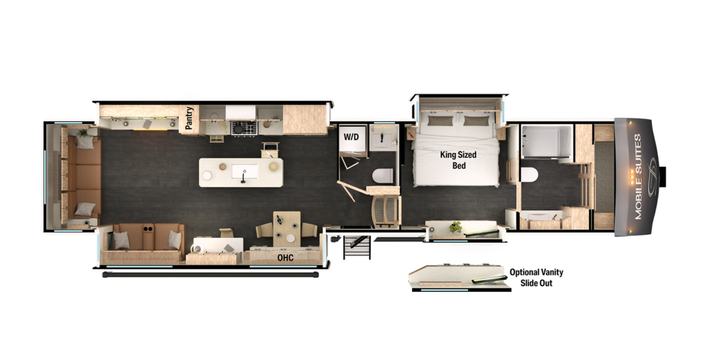 View 2025 DRV Mobile Suites MS Houston complete specs and manufacturer brochures