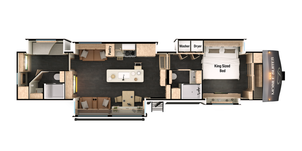 View 2025 DRV Mobile Suites MS Manhattan complete specs and manufacturer brochures