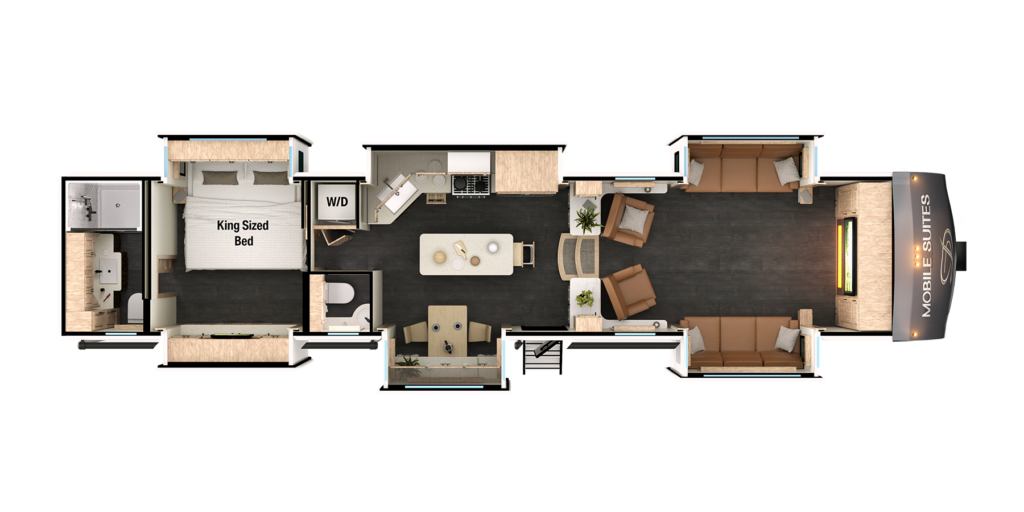 View 2025 DRV Mobile Suites MS Nashville complete specs and manufacturer brochures