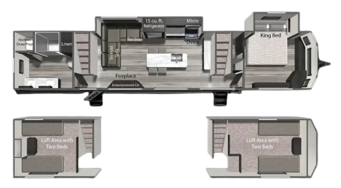 View 2025 Dutchmen Aspen Trail 421LOFT complete specs and manufacturer brochures