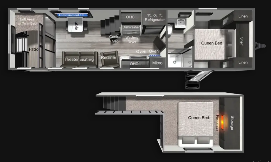 View 2025 Dutchmen Colorado 360THC complete specs and manufacturer brochures