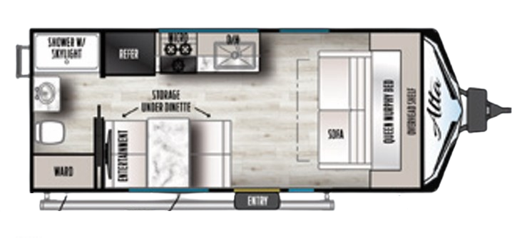 View 2025 East to West Alta LE 1600MRB complete specs and manufacturer brochures