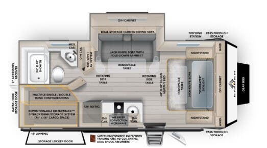 View 2025 Ember RV Overland 221MSL complete specs and manufacturer brochures