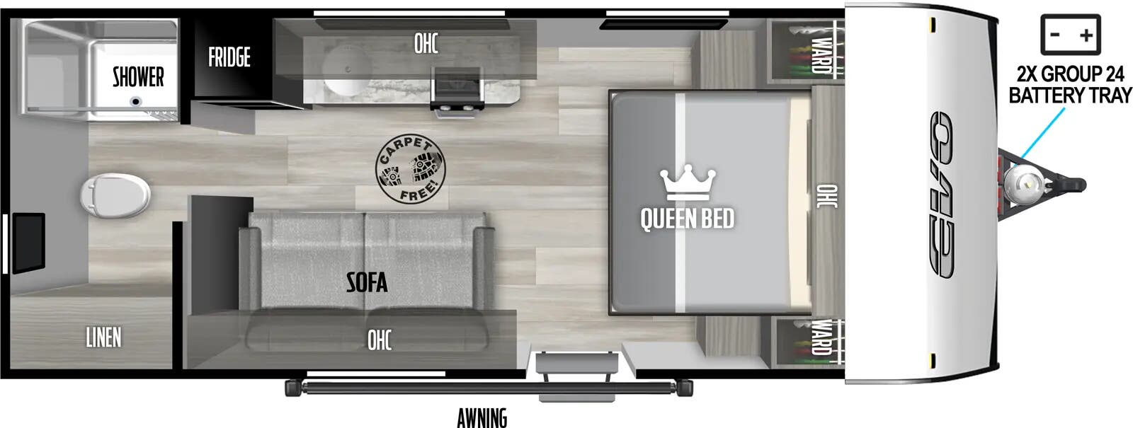 View 2025 Forest River EVO 16RBLE complete specs and manufacturer brochures