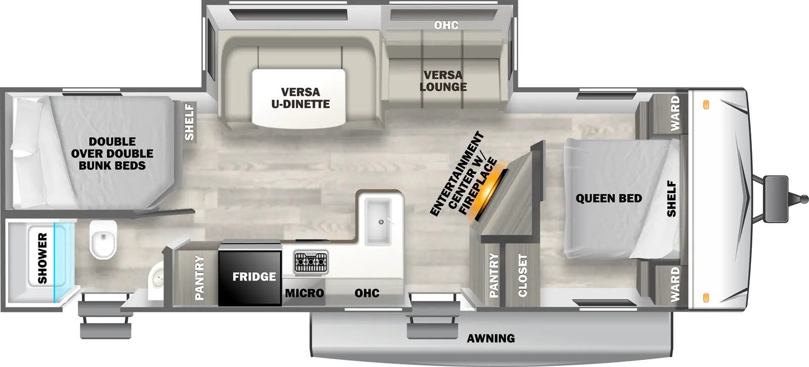 View 2025 Forest River EVO 2740BH complete specs and manufacturer brochures