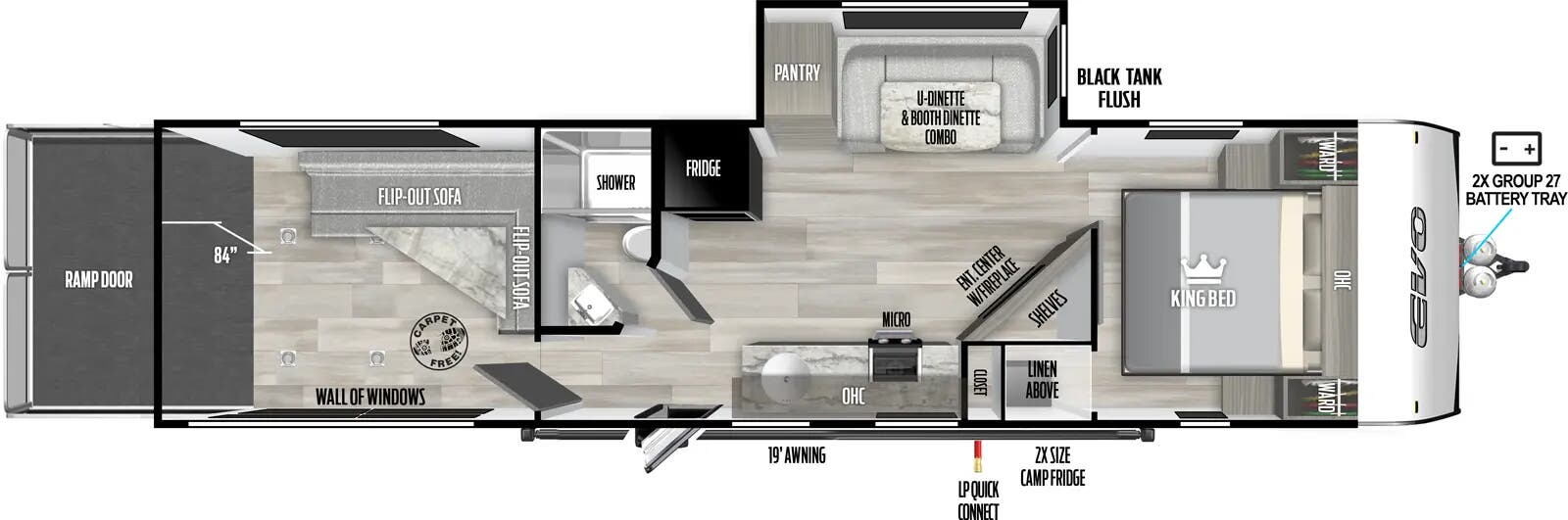 View 2025 Forest River EVO 29TH complete specs and manufacturer brochures