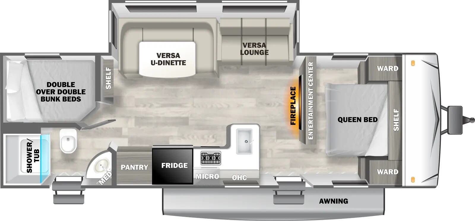 View 2025 Forest River EVO Lite 2700BHX complete specs and manufacturer brochures