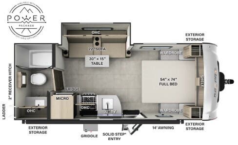 View 2025 Forest River Rockwood Geo Pro G20FBS complete specs and manufacturer brochures