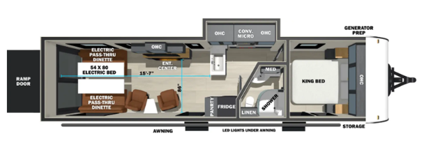 View 2025 Forest River Shockwave 2900 complete specs and manufacturer brochures