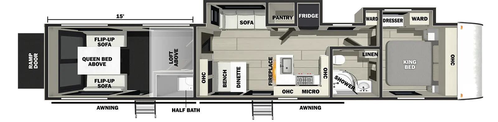View 2025 Forest River Vengeance Rogue Armored 4007G2 complete specs and manufacturer brochures