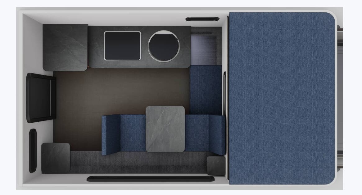View 2025 Four Wheel Camper Grandby Side Dinette complete specs and manufacturer brochures