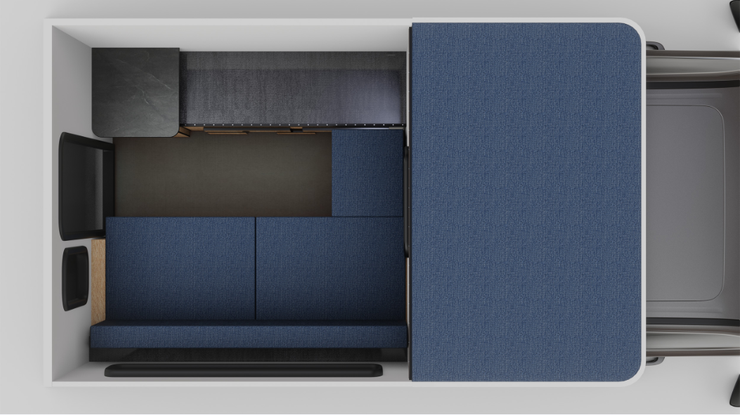 View 2025 Four Wheel Camper Hawk Base Roll Over Couch complete specs and manufacturer brochures