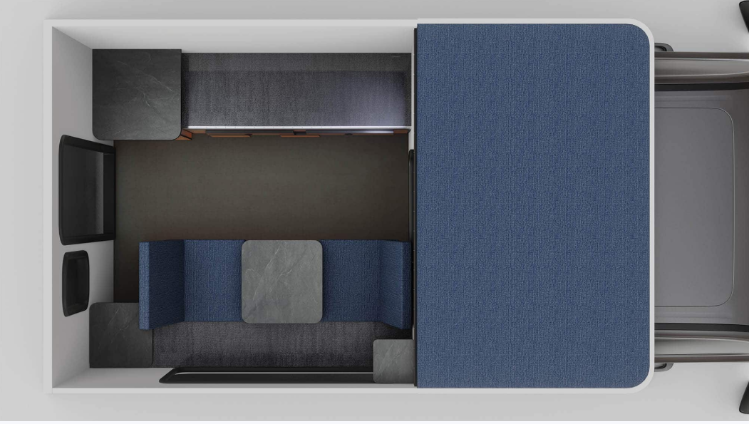 View 2025 Four Wheel Camper Hawk Base Side Dinette complete specs and manufacturer brochures