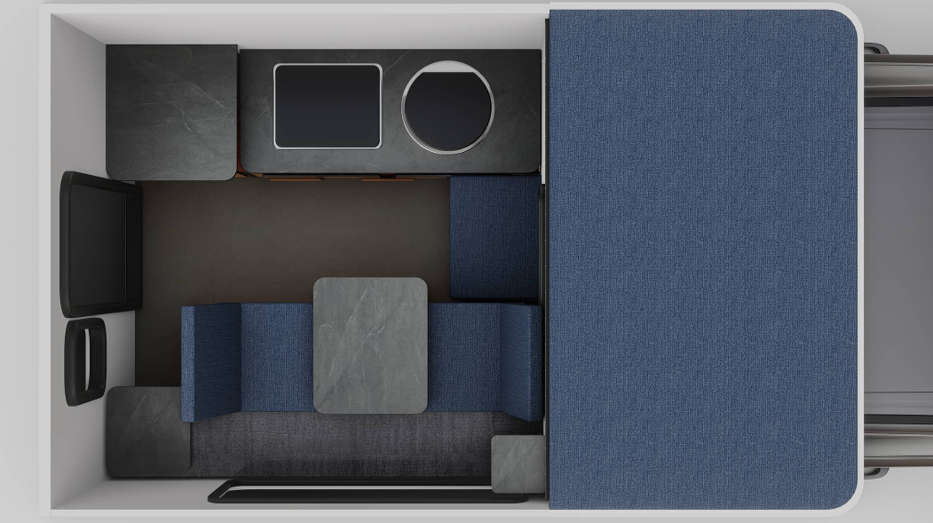 View 2025 Four Wheel Camper Hawk Side Dinette complete specs and manufacturer brochures