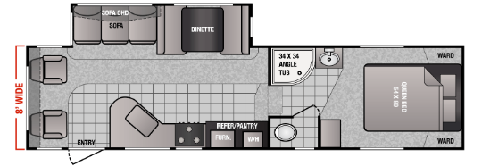 View 2025 Genesis Supreme Surfside 265RLS complete specs and manufacturer brochures