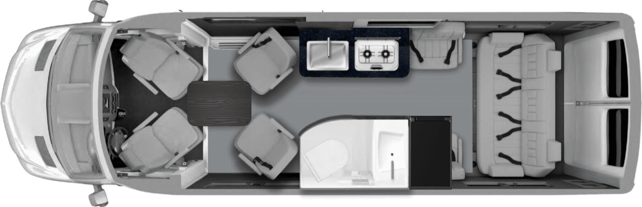 View 2025 Grech RV Strada-ion AWD Lounge complete specs and manufacturer brochures
