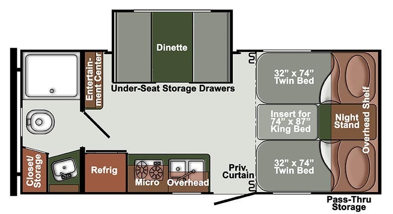 View 2025 Gulf Stream Envision SVT 21TBD complete specs and manufacturer brochures
