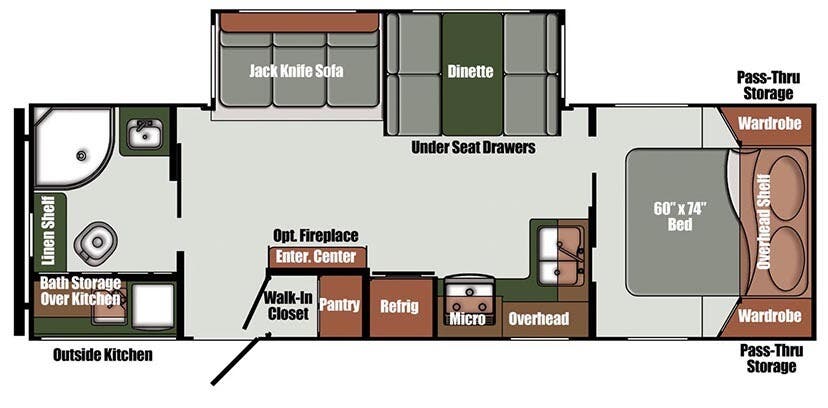 View 2025 Gulf Stream Matrix Signature 28CRB complete specs and manufacturer brochures
