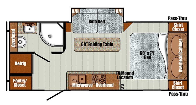 View 2025 Gulf Stream Vintage Cruiser 19CSK complete specs and manufacturer brochures