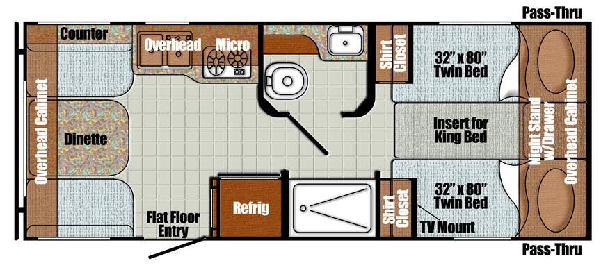 View 2025 Gulf Stream Vista Cruiser 19TWD complete specs and manufacturer brochures