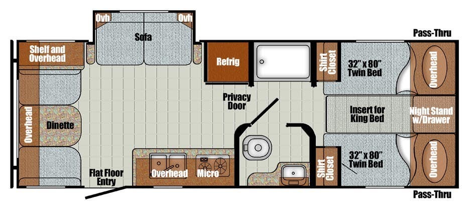 View 2025 Gulf Stream Vista Cruiser 23TWS complete specs and manufacturer brochures
